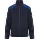 Jacheta fleece barbati, bicolora, 220g/m2, bleumarin-albastru royal Jacheta fleece barbati, bicolora, 220g/m2, bleumarin-albastru royal