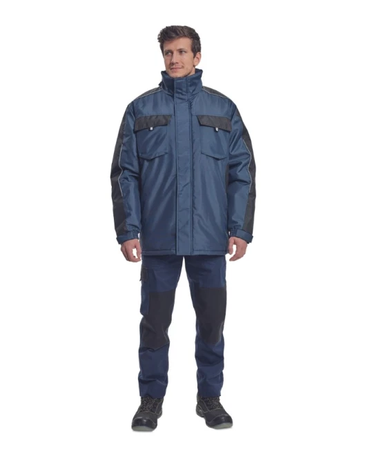 Jacheta de iarna parka, Max Neo impermeabila, bleumarin