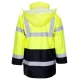 Jacheta HiVis de iarna 3 in 1, galben-negru