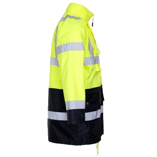 Jacheta HiVis de iarna 3 in 1, galben-negru