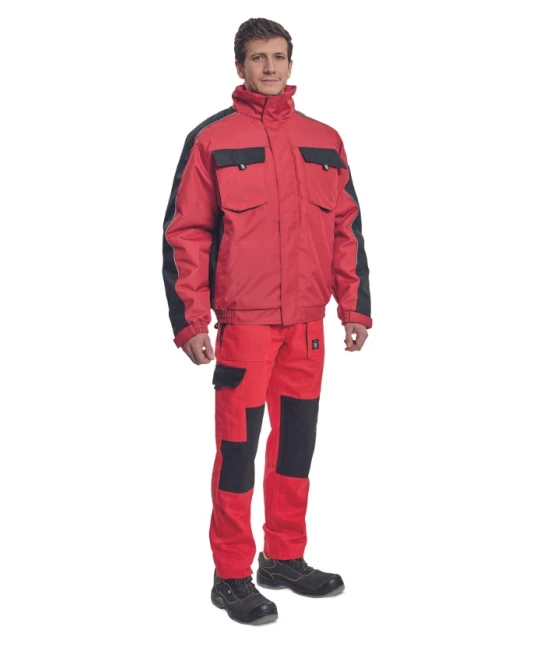 Jacheta de iarna scurta impermeabila, Max Neo rosu Jacheta de iarna scurta impermeabila, Max Neo rosu