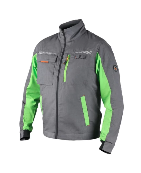 Jacheta de lucru subtire ripstop Royal, 190g/m2,gri-verde Jacheta de lucru subtire ripstop Royal, 190g/m2,gri-verde