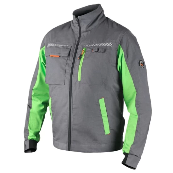 Jacheta de lucru subtire ripstop Royal, 190g/m2,gri-verde Jacheta de lucru subtire ripstop Royal, 190g/m2,gri-verde