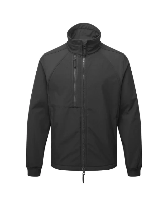 Jacheta softshell 2 straturi, 280g/m2 WX2 Negru Jacheta softshell 2 straturi, 280g/m2 WX2 Negru