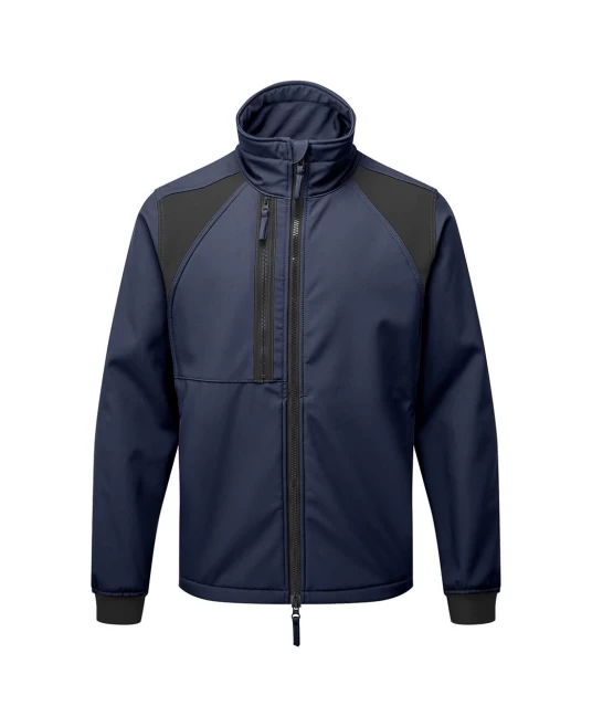 Jacheta softshell 2 straturi, 280g/m2 WX2 bleumarin Jacheta softshell 2 straturi, 280g/m2 WX2 bleumarin