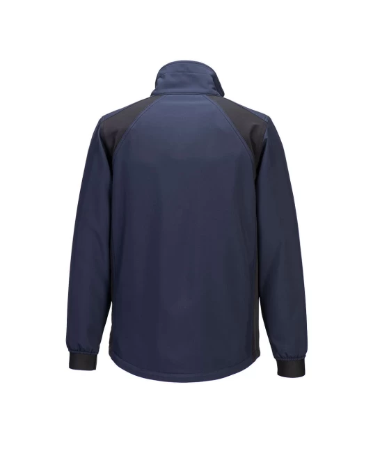 Jacheta softshell 2 straturi, 280g/m2 WX2 bleumarin Jacheta softshell 2 straturi, 280g/m2 WX2 bleumarin