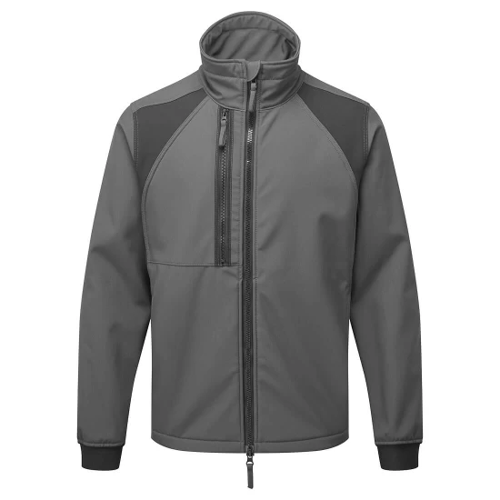 Jacheta softshell 2 straturi, 280g/m2 WX2 Gri metalic Jacheta softshell 2 straturi, 280g/m2 WX2 Gri metalic