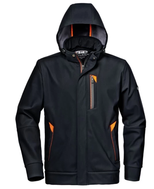 Jacheta softshell premium rezistenta la apa, negru Jacheta softshell premium rezistenta la apa, negru