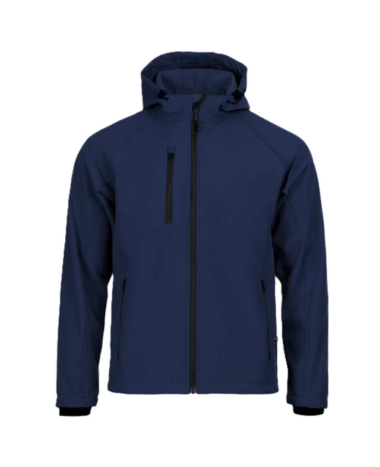 Softshell barbati cu gluga, bleumarin Softshell barbati cu gluga, bleumarin