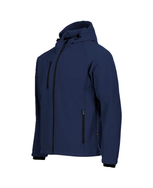 Softshell barbati cu gluga, bleumarin Softshell barbati cu gluga, bleumarin