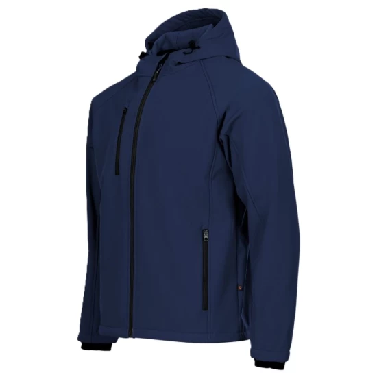 Softshell barbati cu gluga, bleumarin Softshell barbati cu gluga, bleumarin