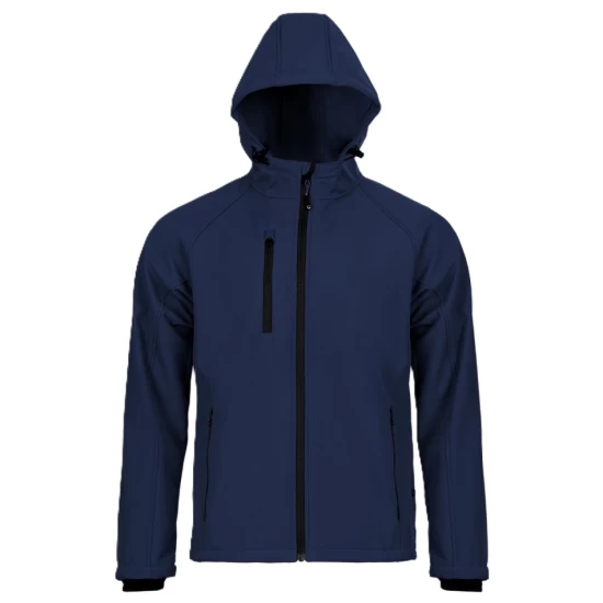 Softshell barbati cu gluga, bleumarin Softshell barbati cu gluga, bleumarin
