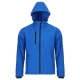 Softshell barbati cu gluga, albastru regal Softshell barbati cu gluga, albastru regal