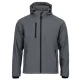 Softshell barbati cu gluga, gri Softshell barbati cu gluga, gri