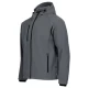 Softshell barbati cu gluga, gri Softshell barbati cu gluga, gri