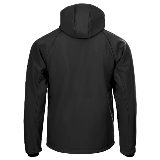 Softshell barbati cu gluga, negru Softshell barbati cu gluga, negru