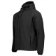 Softshell barbati cu gluga, negru Softshell barbati cu gluga, negru