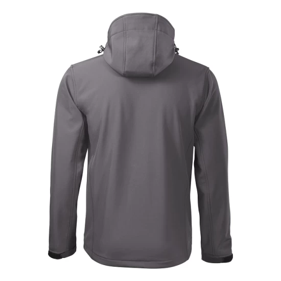 Jacheta softshell cu gluga, Performance barbati Gri metalic Jacheta softshell cu gluga, Performance barbati Gri metalic