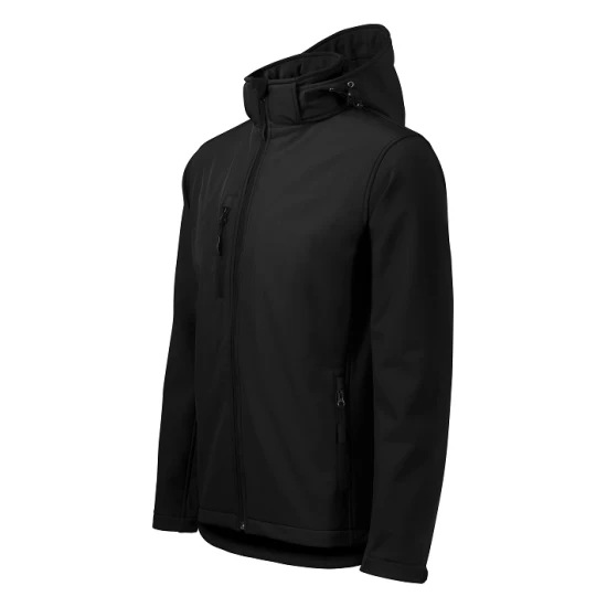 Jacheta softshell cu gluga, Performance barbati Negru Jacheta softshell cu gluga, Performance barbati Negru