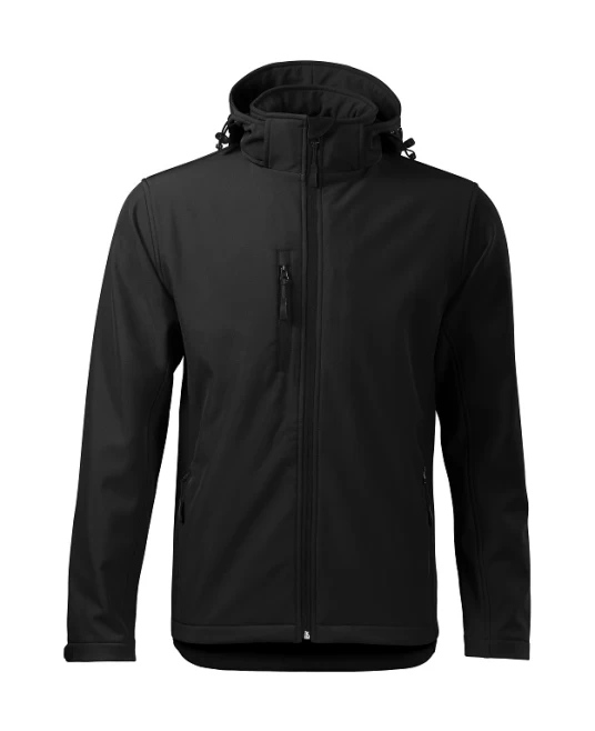 Jacheta softshell  cu gluga, Performance  barbati Negru Jacheta softshell  cu gluga, Performance  barbati Negru
