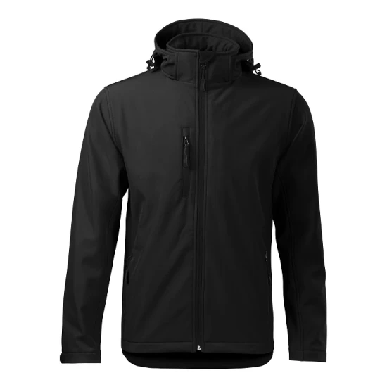 Jacheta softshell cu gluga, Performance barbati Negru Jacheta softshell cu gluga, Performance barbati Negru