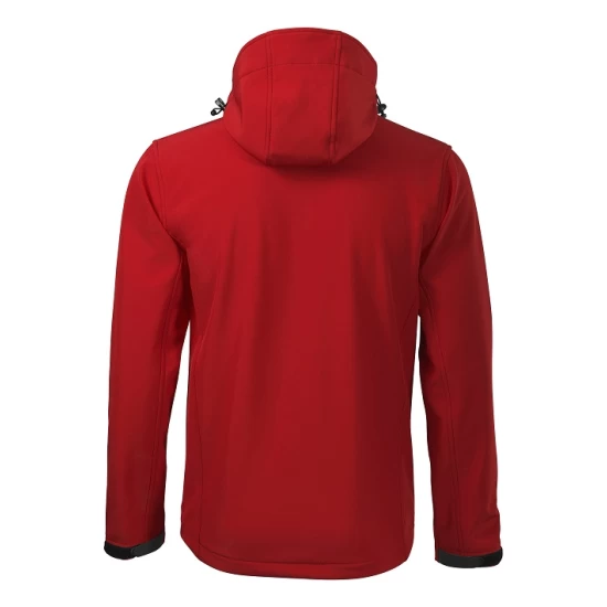Jacheta softshell cu gluga, Performance barbati Rosu Jacheta softshell cu gluga, Performance barbati Rosu