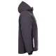 Jacheta softshell de iarna, membrana TPU, gri-negru Jacheta softshell de iarna, membrana TPU, gri-negru