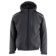 Jacheta softshell sport de iarna, gri-negru Jacheta softshell sport de iarna, gri-negru