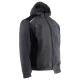 Jacheta softshell sport de iarna, gri-negru Jacheta softshell sport de iarna, gri-negru