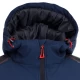 Jacheta softshell sport de iarna, gri-negru Jacheta softshell sport de iarna, gri-negru