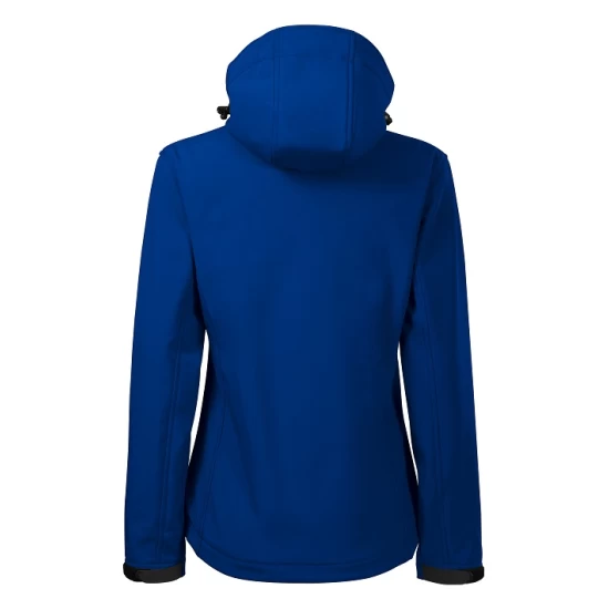 Jacheta softshell impermeabila cu gluga pentru femei Performance Albastru regal Jacheta softshell impermeabila cu gluga pentru femei Performance Albastru regal
