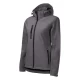 Jacheta softshell impermeabila cu gluga pentru femei Performance Gri metalic Jacheta softshell impermeabila cu gluga pentru femei Performance Gri metalic