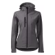 Jacheta softshell impermeabila cu gluga pentru femei Performance Gri metalic Jacheta softshell impermeabila cu gluga pentru femei Performance Gri metalic
