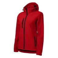 Jacheta softshell impermeabila cu gluga pentru femei Performance Rosu