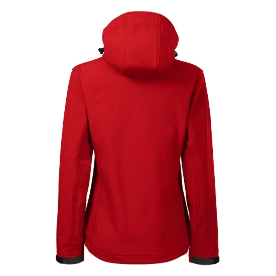 Jacheta softshell impermeabila cu gluga pentru femei Performance Rosu Jacheta softshell impermeabila cu gluga pentru femei Performance Rosu