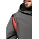 Softshell cu maneci detasabile si gluga, Gri inchis Softshell cu maneci detasabile si gluga, Gri inchis