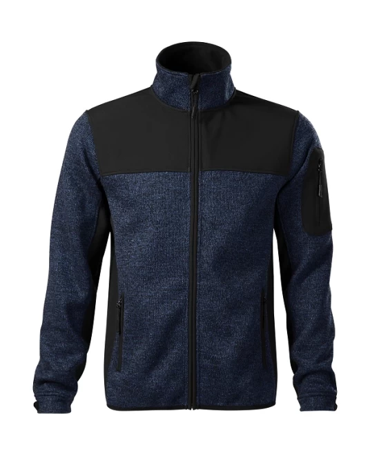 Jacheta softshell captuseala polar bleumarin negru Jacheta softshell captuseala polar bleumarin negru