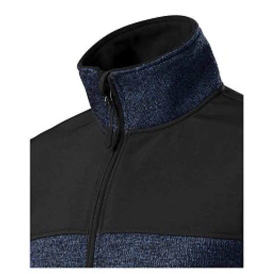 Jacheta softshell captuseala polar bleumarin negru Jacheta softshell captuseala polar bleumarin negru