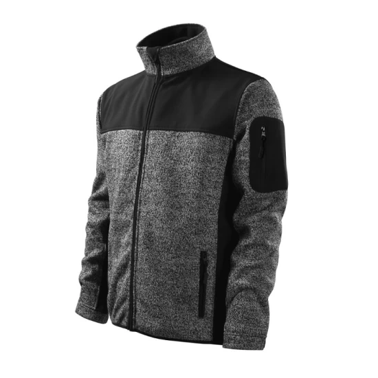Jacheta softshell captuseala polar gri inchis Jacheta softshell captuseala polar gri inchis
