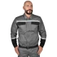 Jacheta tercot Chars cu dungi reflectorizante, 240g/m2, gri Jacheta tercot Chars cu dungi reflectorizante, 240g/m2, gri