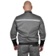Jacheta tercot Chars cu dungi reflectorizante, 240g/m2, gri Jacheta tercot Chars cu dungi reflectorizante, 240g/m2, gri