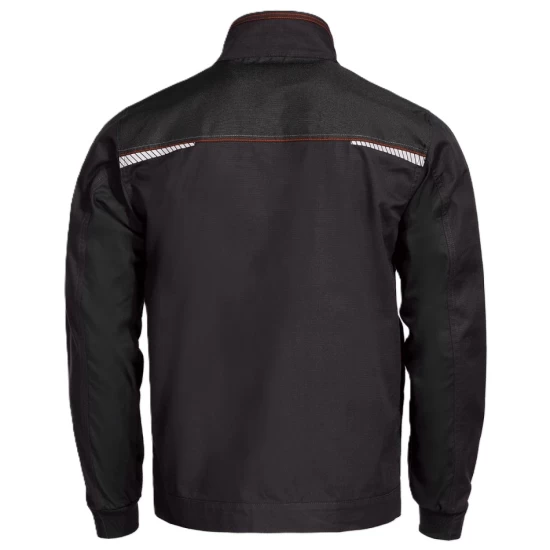 Jacheta de lucru tercot Kastor stretch, 250g/m2, negru/portocaliu Jacheta de lucru tercot Kastor stretch, 250g/m2, negru/portocaliu