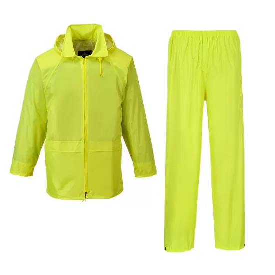 Costum de ploaie impermeabil, Galben Costum de ploaie impermeabil, Galben