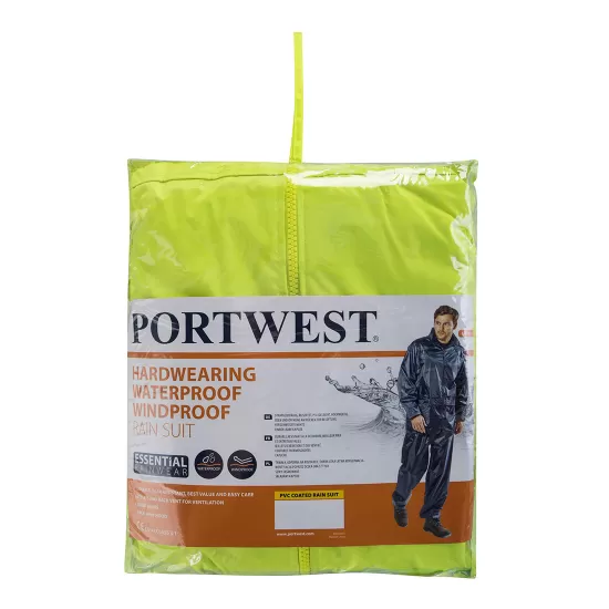 Costum de ploaie impermeabil, Galben Costum de ploaie impermeabil, Galben