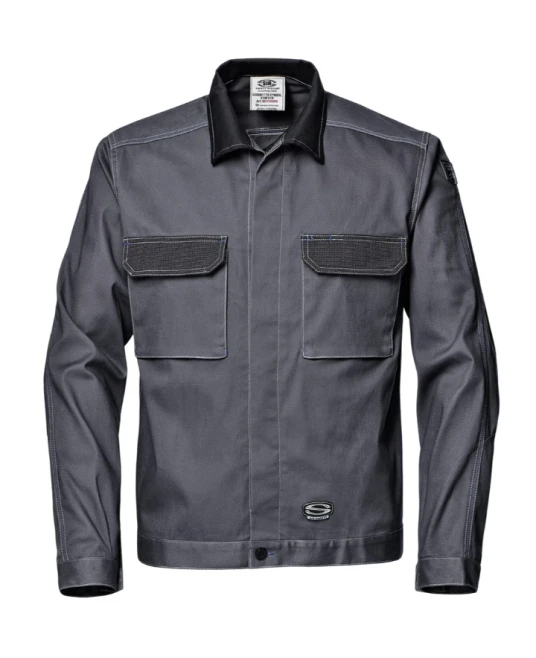 Jacheta de lucru Simbol bumbac stretch, 240g/m2, gri