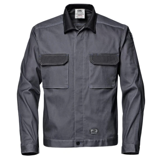 Jacheta de lucru Simbol bumbac stretch, 240g/m2, gri