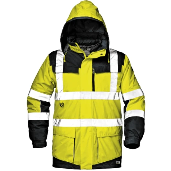 Jacheta premium pilot 4-in-1 HiVis, galben negru