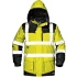 Jacheta premium pilot 4-in-1 HiVis, galben negru