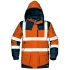 Jacheta premium pilot 4-in-1 HiVis, portocaliu albastru