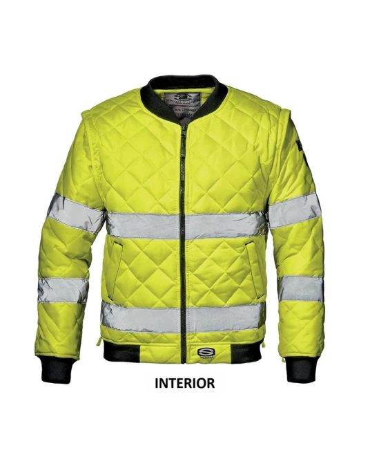 Jacheta premium pilot 4-in-1 HiVis, galben